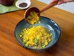 Try out Luke Countinho's protein-packed poha recipe designed for busy mornings!