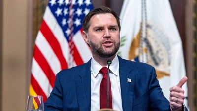 This comes days after the US confirmed that Vance had been a part of national security discussions related to Iran. (Bloomberg) This comes days after the US confirmed that Vance had been a part of national security discussions related to Iran. (Bloomberg)
