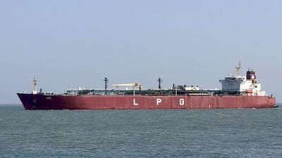 LPG tanker Shivalik arrives at Mundra Port after crossing the Strait of Hormuz amid regional tensions, in Gujarat, on March 16 (PTI) LPG tanker Shivalik arrives at Mundra Port after crossing the Strait of Hormuz amid regional tensions, in Gujarat, on March 16 (PTI)