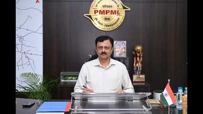 Mahesh Awhad, chairman, and MD of PMPML, said the Aapli PMPML app is extremely beneficial for passengers. (HT) Mahesh Awhad, chairman, and MD of PMPML, said the Aapli PMPML app is extremely beneficial for passengers. (HT)