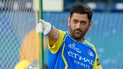 A former India player has predicted that MS Dhoni could find it tough in IPL 2026. (PTI) A former India player has predicted that MS Dhoni could find it tough in IPL 2026. (PTI)