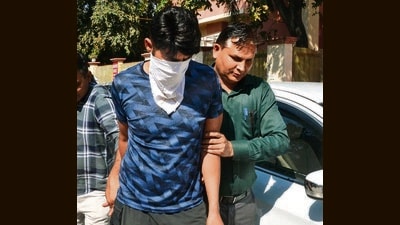 Preliminary analysis of bank accounts revealed that Rajat Dahra emerged as a key beneficiary, allegedly receiving over ₹70 crore in his personal accounts through unauthorised transfers in connivance with other accused. (Sant Arora/HT) Preliminary analysis of bank accounts revealed that Rajat Dahra emerged as a key beneficiary, allegedly receiving over ₹70 crore in his personal accounts through unauthorised transfers in connivance with other accused. (Sant Arora/HT)