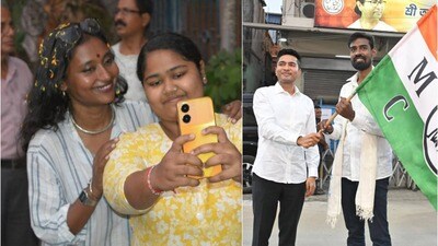 উত্তর দমদমে বাম প্রার্থী হয়েছেন দীপ্সিতা ধর। আর তৃণমূল কংগ্রেসের মুখপাত্র হয়েছেন প্রতীক উর রহমান। (ফাইল ছবি, সৌজন্যে ফেসবুক Dipsita Dhar এবং Pratikur Rahaman) উত্তর দমদমে বাম প্রার্থী হয়েছেন দীপ্সিতা ধর। আর তৃণমূল কংগ্রেসের মুখপাত্র হয়েছেন প্রতীক উর রহমান। (ফাইল ছবি, সৌজন্যে ফেসবুক Dipsita Dhar এবং Pratikur Rahaman)