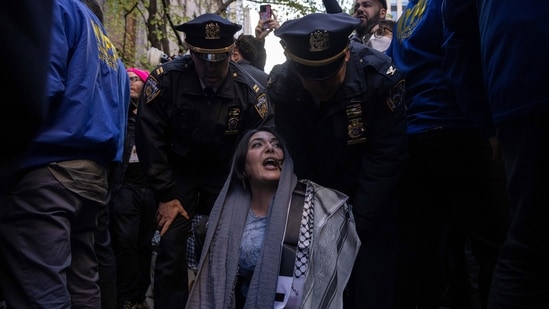 Alexander Heifler, 26, was arrested for allegedly plotting to assassinate activist Nerdeen Kiswani after an undercover operation revealed his plans to create Molotov cocktails. (AP Photo/Yuki Iwamura, File) (AP)