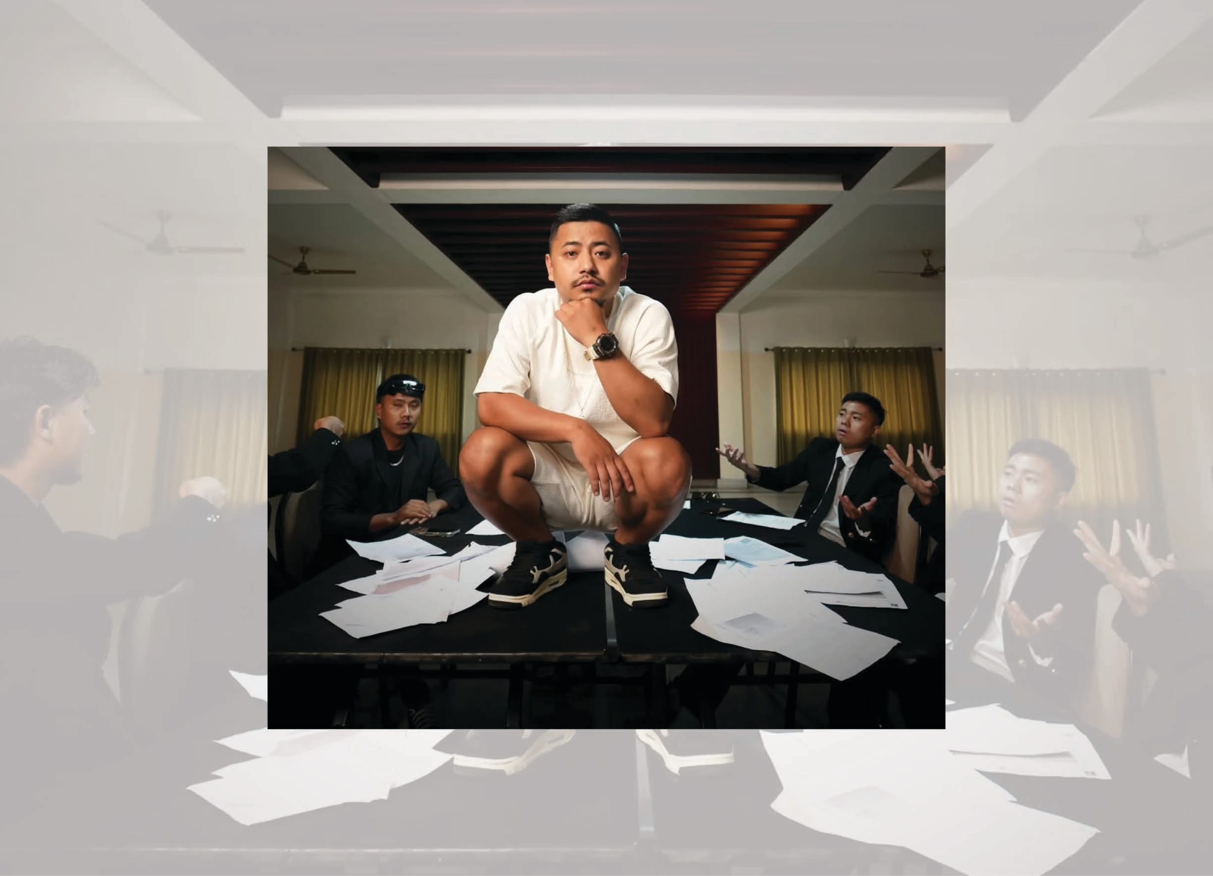Moko Koza went viral for rapping about his hometown, Kohima. (INSTAGRAM/@MOKOKOZA)