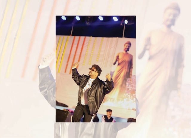 Vipin Tatad from Amravati calls rap rebellion. (INSTAGRAM/@BLUE_RAPPER_VIP)