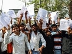 Students leaving from the examination centre after appearing for the 10th grade exams, conducted by Bihar School Examination Board (BSEB), in Patna in February. Students leaving from the examination centre after appearing for the 10th grade exams, conducted by Bihar School Examination Board (BSEB), in Patna in February.