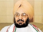 Congress leader and former Punjab finance minister Lal Singh passed away at a private hospital in Mohali on Saturday. (HT file photo)