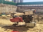 Deceased had been living in Palam Vihar and worked as a water supply contractor, officers said. (HT)