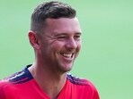 Josh Hazlewood has a lot of responsibility on his shoulders this year. Josh Hazlewood has a lot of responsibility on his shoulders this year.