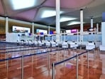 A view of the newly constructed Noida International Airport, on the eve of its inauguration by Prime Minister Narendra Modi, in Noida