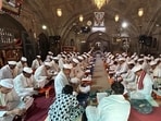 Participants have travelled from across Maharashtra as well as neighbouring regions such as Belagavi and Nipani. (HT) Participants have travelled from across Maharashtra as well as neighbouring regions such as Belagavi and Nipani. (HT)