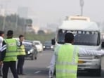 Traffic on Basai Road diverted for three days from Saturday to allow essential road repairs near Gurugram’s Sector 10 government hospital. (Representative photo)