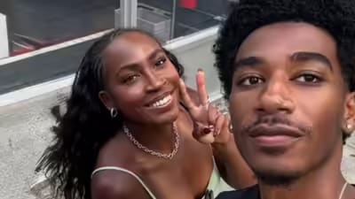 Coco Gauff's boyfriend Jalen Sera was supporting her at Miami Open (Instagram) Coco Gauff's boyfriend Jalen Sera was supporting her at Miami Open (Instagram)