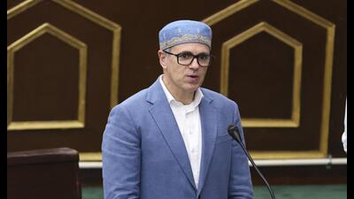 J&K CM Omar Abdullah during the budget session of the state legislative assembly, in Jammu, on Saturday. (PTI) J&K CM Omar Abdullah during the budget session of the state legislative assembly, in Jammu, on Saturday. (PTI)
