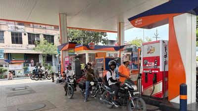 Long queues have vanished at most of the petrol pumps in Lucknow. (HT Photo) Long queues have vanished at most of the petrol pumps in Lucknow. (HT Photo)
