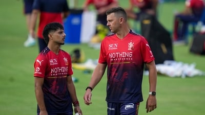 Josh Hazlewood and Pat Cummins will miss the IPL 2026 opener between RCB and SRH. (PTI) Josh Hazlewood and Pat Cummins will miss the IPL 2026 opener between RCB and SRH. (PTI)
