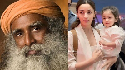 মেয়ে রাহার ভালো অভিভাবক হওয়ার বিষয়ে সদগুরুর কাছে পরামর্শ চাইলেন আলিয়া!