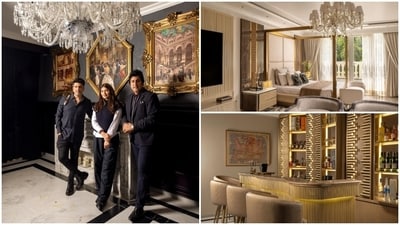 Take a tour inside Kailasa, a 6,000 sq ft residence in Vasant Vihar, Delhi. (Atul Pratap Chauhan ) Take a tour inside Kailasa, a 6,000 sq ft residence in Vasant Vihar, Delhi. (Atul Pratap Chauhan )