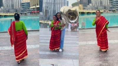 A woman shared a touching moment of taking her mother to Dubai’s Burj Khalifa. (Instagram/boldbinita) A woman shared a touching moment of taking her mother to Dubai’s Burj Khalifa. (Instagram/boldbinita)
