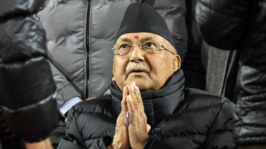 Former Nepal PM KP Sharma Oli has been arrested on March 28. (AFP)