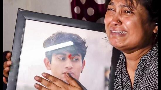 On February 3, Sahil Dhaneshra was riding a two-wheeler when a speeding SUV driven by the juvenile, who was travelling with his elder sister, hit him (PTI)