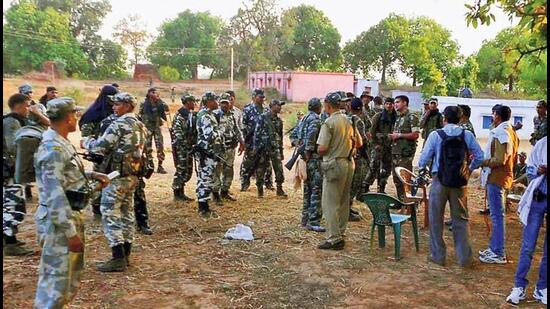 The Union government has set a March 31 deadline to end Left-wing extremism in the country. (HT PHOTO/Representative)