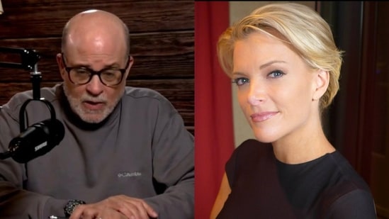 Mark L:evin and Megyn Kelly have traded barbs on X amid the Iran war. (X/@marklevinshow, Facebook/Megyn Kelly)