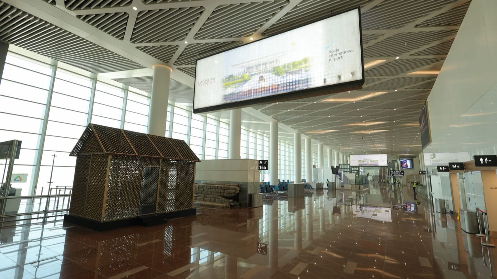 The airport will be the main international hub for key cities in the state, including Noida, Meerut, Ghaziabad, Mathura and Agra. (X/@narendramodi)