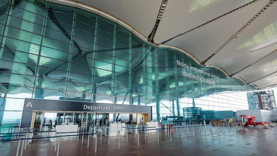 An inside view of the Noida International Airport. (ANI)