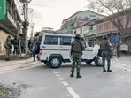 File: Security forces deployed amid unrest in Churachandpur. (ANI Video Grab)