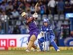 Ajinkya Rahane recorded the highest score as a KKR captain vs MI. Ajinkya Rahane recorded the highest score as a KKR captain vs MI.