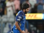 Shardul Thakur celebrates the wicket of Ajinkya Rahane.