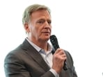 INGLEWOOD, CALIFORNIA - FEBRUARY 25: Roger Goodell at the Australian Olympic Committee Launch of Road to LA28 at SoFi Stadium on February 25, 2026 in Inglewood, California. Monica Schipper/Getty Images/AFP (Photo by Monica Schipper / GETTY IMAGES NORTH AMERICA / Getty Images via AFP) INGLEWOOD, CALIFORNIA - FEBRUARY 25: Roger Goodell at the Australian Olympic Committee Launch of Road to LA28 at SoFi Stadium on February 25, 2026 in Inglewood, California. Monica Schipper/Getty Images/AFP (Photo by Monica Schipper / GETTY IMAGES NORTH AMERICA / Getty Images via AFP)