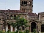 Pune, India - Oct. 4, 2017: SPPU main building in Pune, India, on Wednesday, October 4, 2017. (Photo by Sanket Wankhade/HT PHOTO)