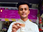 Prafull Billore started his chai business after dropping out of Ahmedabad University in 2017.