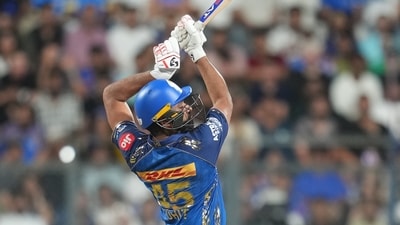 It was Rohit Sharma at his best. Looking as fit as ever, he translated that to his batting as well, playing his trademark pull shots but managing to find the boundary with easy right across the field. His 78(38) was full of sublime touch, with six fours and six sixes. (AP) It was Rohit Sharma at his best. Looking as fit as ever, he translated that to his batting as well, playing his trademark pull shots but managing to find the boundary with easy right across the field. His 78(38) was full of sublime touch, with six fours and six sixes. (AP)