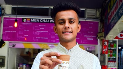 Prafull Billore started his chai business after dropping out of Ahmedabad University in 2017. Prafull Billore started his chai business after dropping out of Ahmedabad University in 2017.