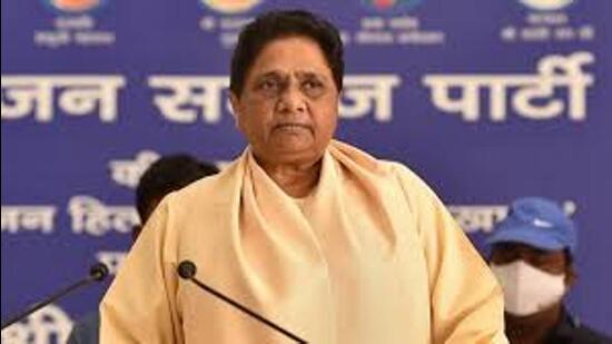Bahujan Samaj Party president Mayawati has appealed to the people of Uttar Pradesh to avoid what she described as “misleading politics” of rival parties. (FILE PHOTO)