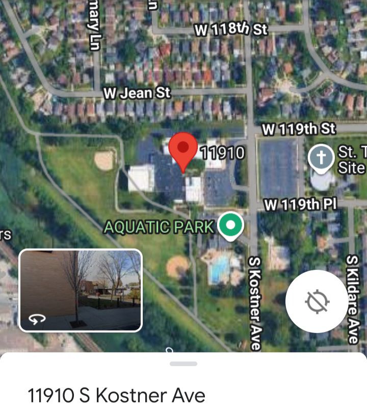 Map showing Alsip fire location. (Facebook/Chicagoland Dispatch) Map showing Alsip fire location. (Facebook/Chicagoland Dispatch)