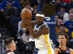 Golden State Warriors forward Jimmy Butler III (10) pictured,