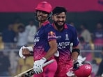 Cricket - Indian Premier League - IPL - Rajasthan Royals v Chennai Super Kings - Assam Cricket Association Stadium, Guwahati, India - March 30, 2026 Rajasthan Royals' Riyan Parag and Yashasvi Jaiswal celebrate after winning the match REUTERS/Sahiba Chawdhary (REUTERS)