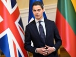 Dutch Prime Minister Rob Jetten speaks during a statement prior to the Joint Expeditionary Force (JEF) Leaders' Summit in Helsinki, Finland Thursday, March 26, 2026. (Emmi Korhonen/Lehtikuva via AP) (AP)