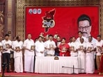 Governments led by both the DMK and the AIADMK have been promising populist benefits to voters, especially women, in the state for a long time now. The DMK’s latest promise of a <span class='webrupee'>₹</span>8,000 “coupon” to buy home gadgets needs to be seen as a continuation of this tradition. (PTI) Governments led by both the DMK and the AIADMK have been promising populist benefits to voters, especially women, in the state for a long time now. The DMK’s latest promise of a <span class='webrupee'>₹</span>8,000 “coupon” to buy home gadgets needs to be seen as a continuation of this tradition. (PTI)