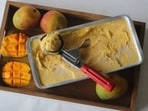 Healthy Mango Rice Ice Cream Recipe