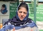 PDP chief Mehbooba Mufti. (File)