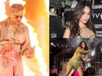 Soundarya Sharma's performance at Honey Singh's Mumbai concert.