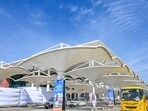 The airport is likely to start operations in the next two months. (Sunil Ghosh/HT Photo)