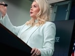 As Karoline Leavitt prepares for her second child's arrival in May 2026, speculation about her maternity leave grows. Discussions on interim replacements are underway REUTERS/Evan Vucci