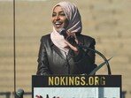 A claim about Somaliland demanding the arrest of Ilhan Omar has been debunked. No such request was made, and the account that posted is not an official page. REUTERS/Tim Evans